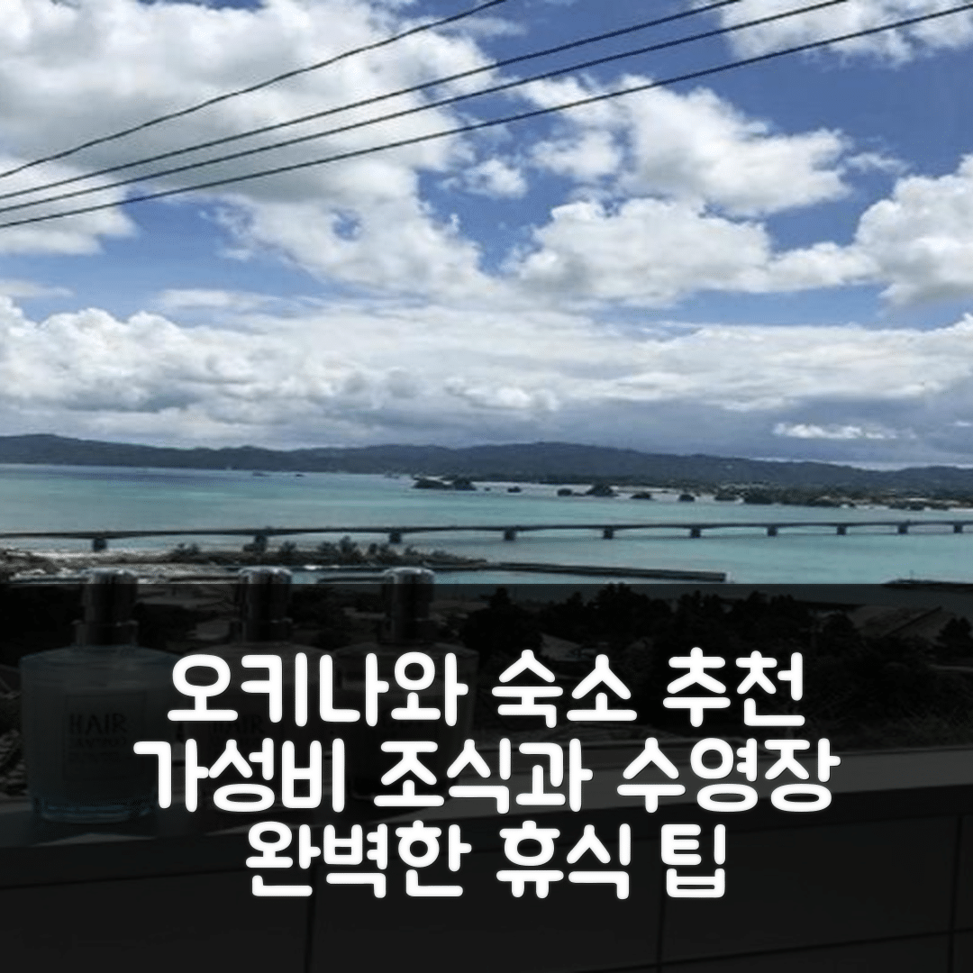 오키나와 본섬 숙소 여행 호텔 추천 220 코우리 나키진손 호텔 | 가성비 뛰어난 조식과 수영장으로 완벽한 휴식 7가지 팁