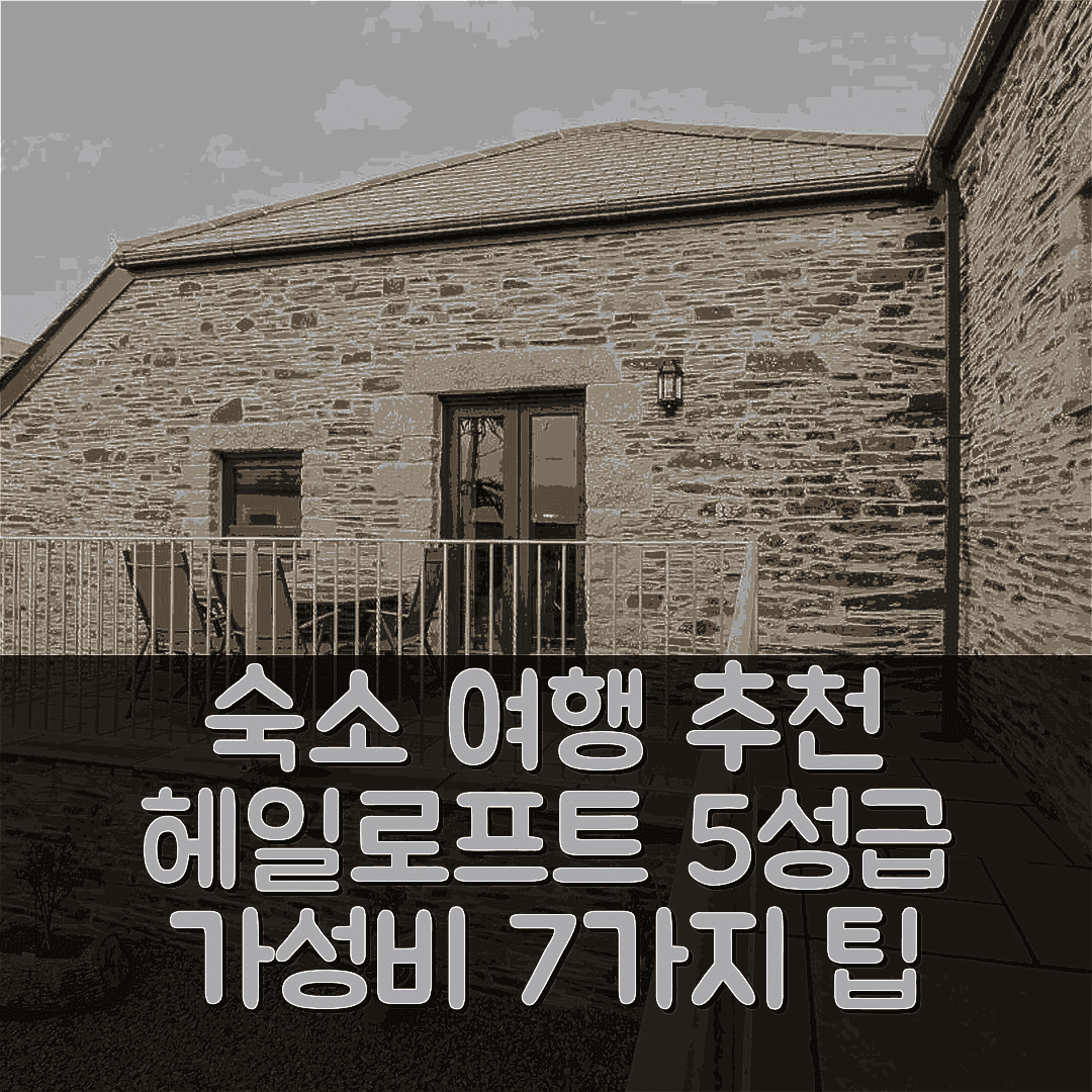 보드민 숙소 여행 호텔 추천 헤일로프트 | 5성급 조식과 수영장 완벽한 가성비 7가지 팁
