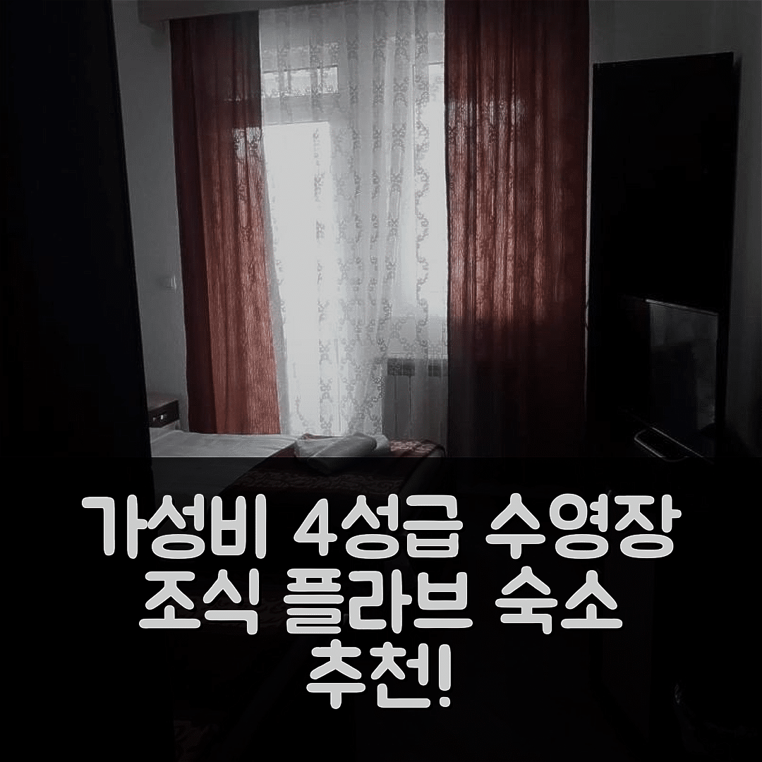 플라브 숙소 여행 호텔 추천 아파트미니 암비엔테 | 가성비 뛰어난 4성급 수영장과 조식 정보 5가지