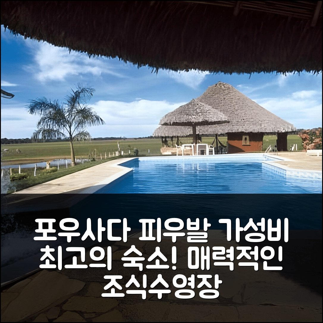 포콘 숙소 여행 호텔 추천 포우사다 피우발 | 매력적인 조식과 수영장, 가성비 뛰어난 5가지 이유