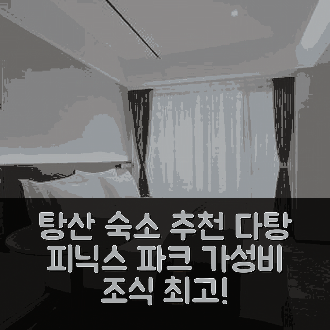 탕산 숙소 여행 호텔 추천 다탕 피닉스 파크 비즈니스 호텔 | 조식과 가성비 뛰어난 7가지 이유