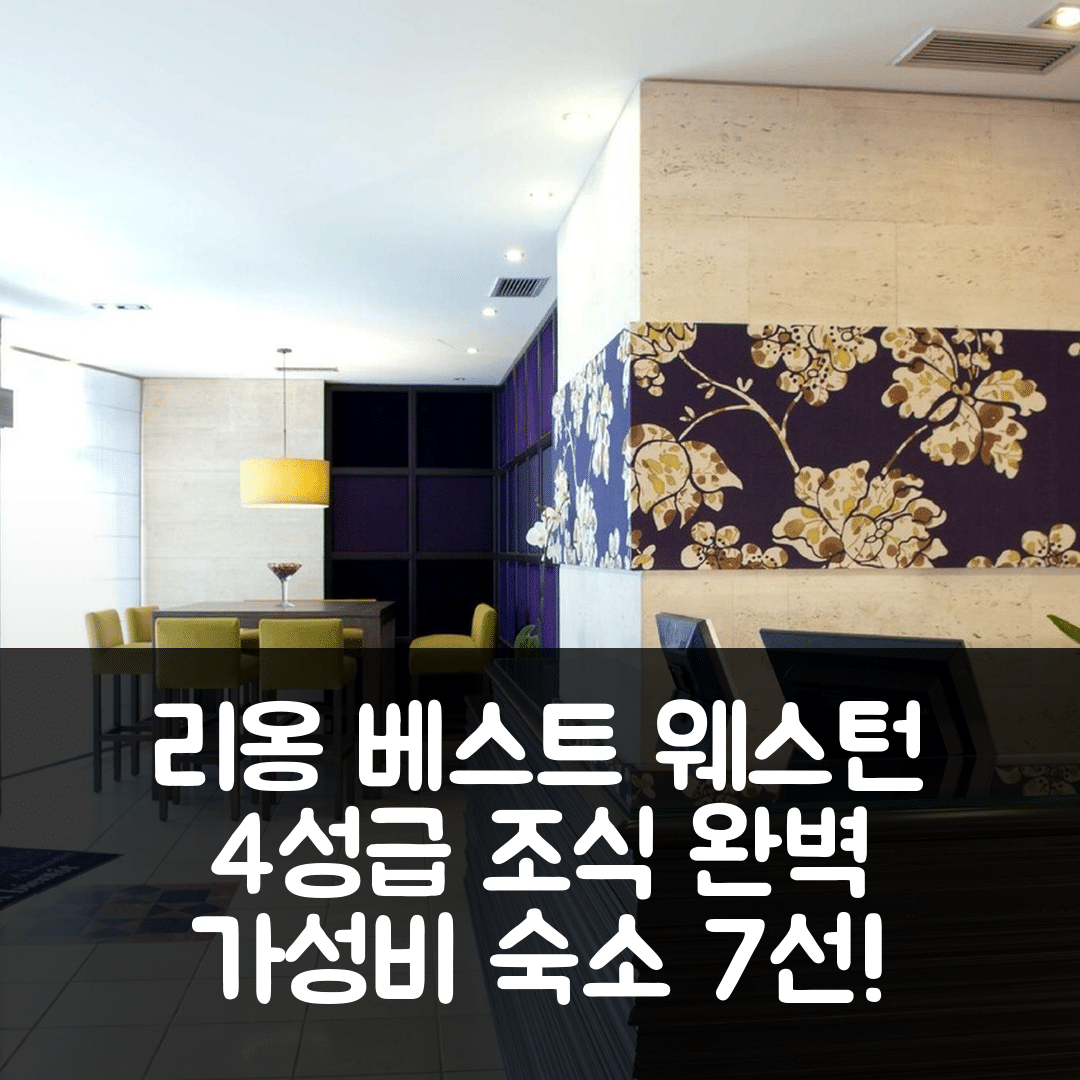 리옹 숙소 여행 호텔 추천 베스트 웨스턴 호텔 뒤 퐁 윌슨 | 4성급 조식과 가성비 좋은 위치의 완벽한 선택 7가지 이유