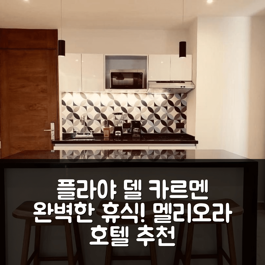 플라야 델 카르멘 숙소 여행 호텔 추천 멜리오라 바이 부닉 | 4성급 조식과 수영장으로 즐기는 완벽한 휴식 7가지 팁